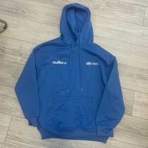 Blue Graphic Hoodie